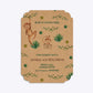 Monkey Personalised Happy Birthday Deco Invitation Kraft