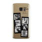 Monochrome Anniversary Photo Strip with Name Samsung Galaxy Case