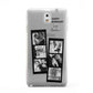 Monochrome Anniversary Photo Strip with Name Samsung Galaxy Note 3 Case