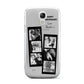 Monochrome Anniversary Photo Strip with Name Samsung Galaxy S4 Mini Case