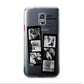 Monochrome Anniversary Photo Strip with Name Samsung Galaxy S5 Mini Case