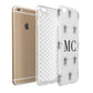 Monochrome Bees with Monogram Apple iPhone 6 Plus 3D Tough Case Expand Detail Image