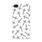 Monochrome Crosses Apple iPhone 4s Case