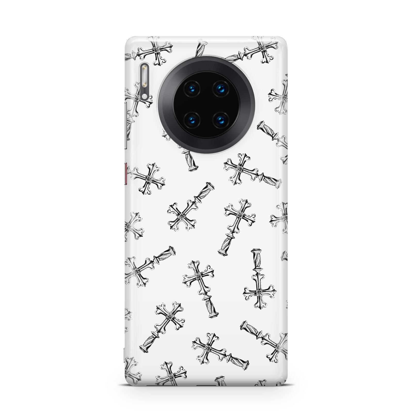 Monochrome Crosses Huawei Mate 30 Pro Phone Case