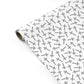 Monochrome Crosses Personalised Gift Wrap