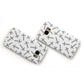 Monochrome Crosses Samsung Galaxy Case Flat Overview