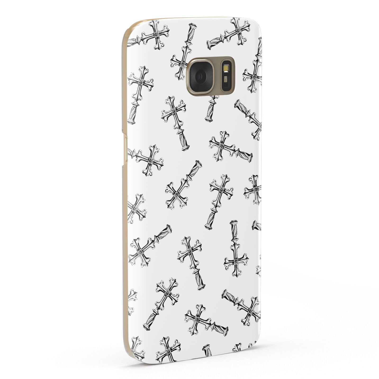 Monochrome Crosses Samsung Galaxy Case Fourty Five Degrees