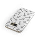 Monochrome Crosses Samsung Galaxy Case Front Close Up