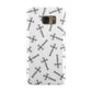 Monochrome Crosses Samsung Galaxy Case