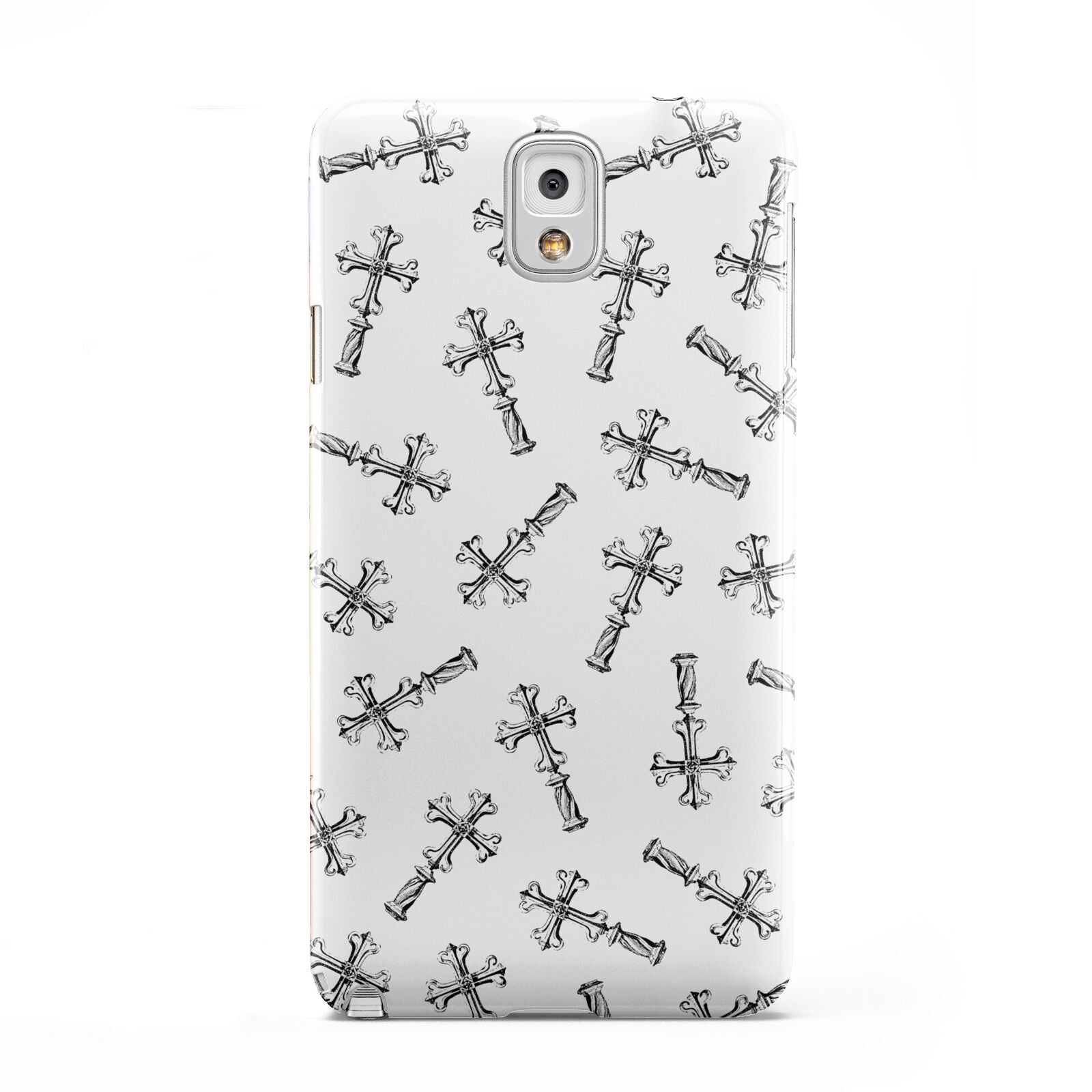Monochrome Crosses Samsung Galaxy Note 3 Case