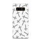 Monochrome Crosses Samsung Galaxy Note 8 Case