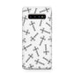 Monochrome Crosses Samsung Galaxy S10 Case
