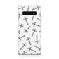 Monochrome Crosses Samsung Galaxy S10 Plus Case