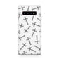 Monochrome Crosses Samsung Galaxy S10 Plus Case