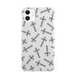 Monochrome Crosses iPhone 11 3D Snap Case