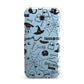 Monochrome Halloween Illustrations Samsung Galaxy A7 2017 Case