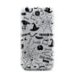 Monochrome Halloween Illustrations Samsung Galaxy S4 Case