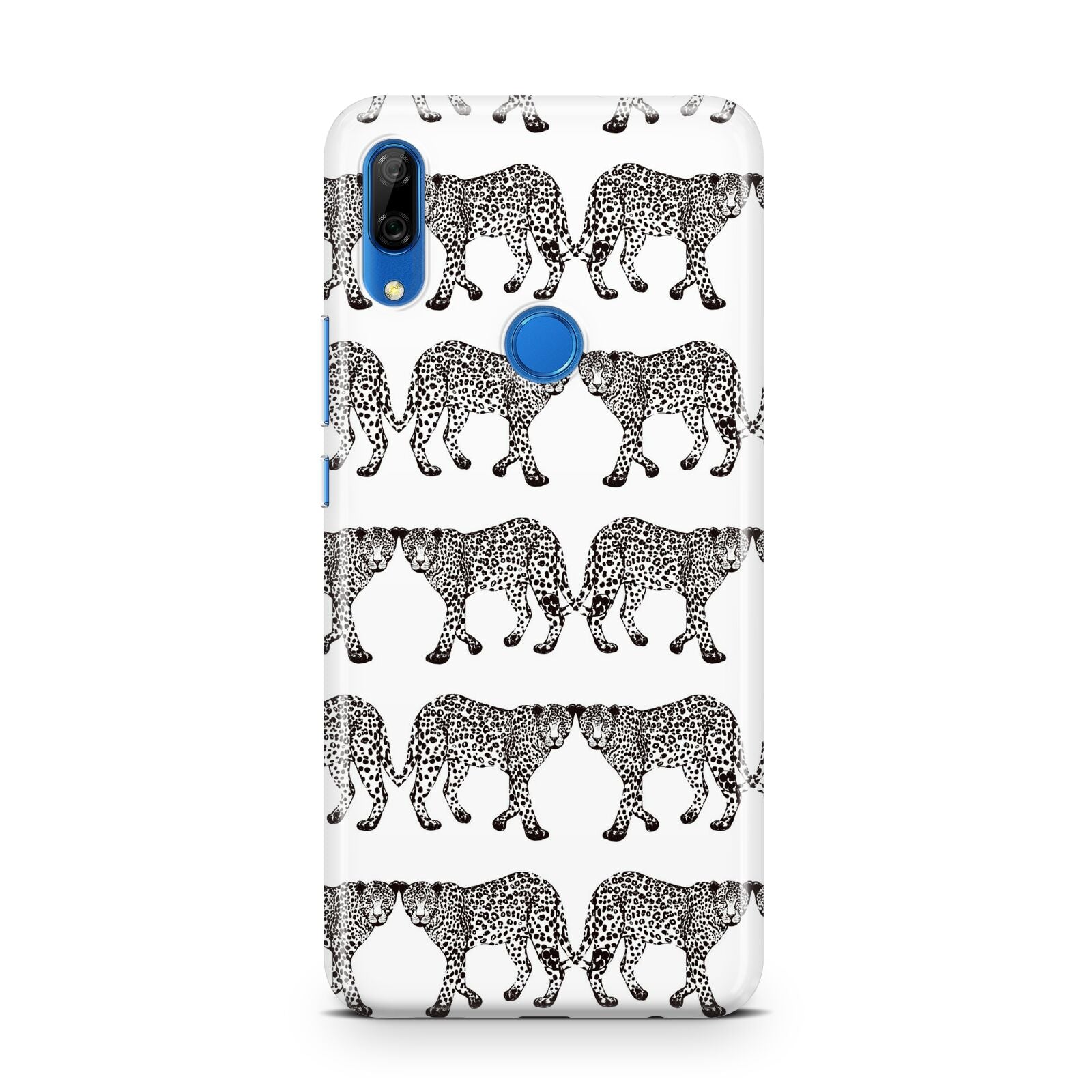 Monochrome Mirrored Leopard Print Huawei P Smart Z