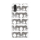 Monochrome Mirrored Leopard Print Huawei P20 Phone Case