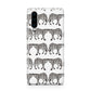 Monochrome Mirrored Leopard Print Huawei P30 Phone Case