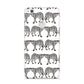 Monochrome Mirrored Leopard Print Huawei P8 Lite Case