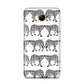 Monochrome Mirrored Leopard Print Huawei Y3 2017