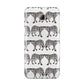 Monochrome Mirrored Leopard Print Samsung Galaxy A8 2016 Case