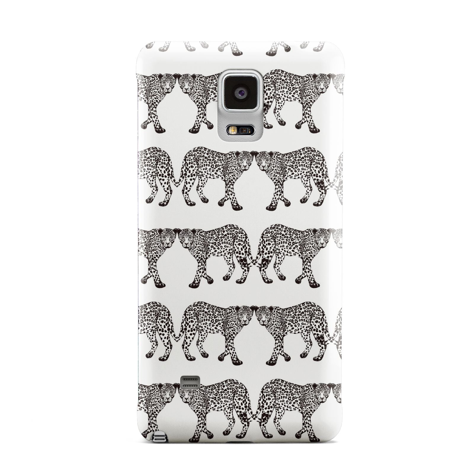 Monochrome Mirrored Leopard Print Samsung Galaxy Note 4 Case