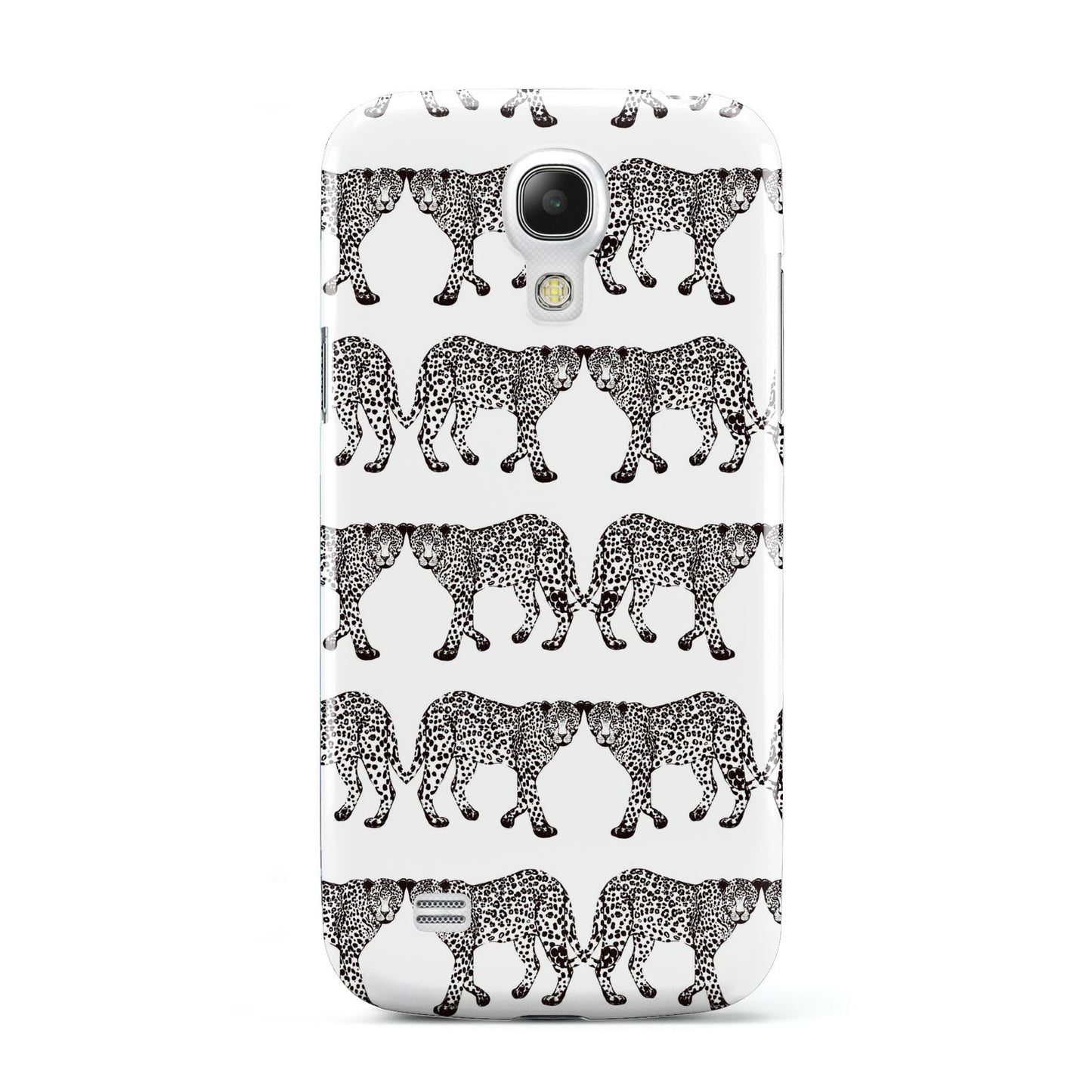Monochrome Mirrored Leopard Print Samsung Galaxy S4 Mini Case