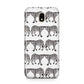 Monochrome Mirrored Leopard Print Samsung J5 2017 Case