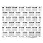 Monochrome Name Stack Personalised Wrapping Paper Alternative