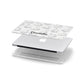 Monochrome Pumpkins with Text Apple MacBook Case in Detail