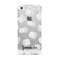 Monochrome Pumpkins with Text Apple iPhone 5 Case