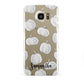 Monochrome Pumpkins with Text Samsung Galaxy S7 Edge Case