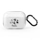 Monochrome Zodiac Constellations with Name AirPods Pro Clear Case