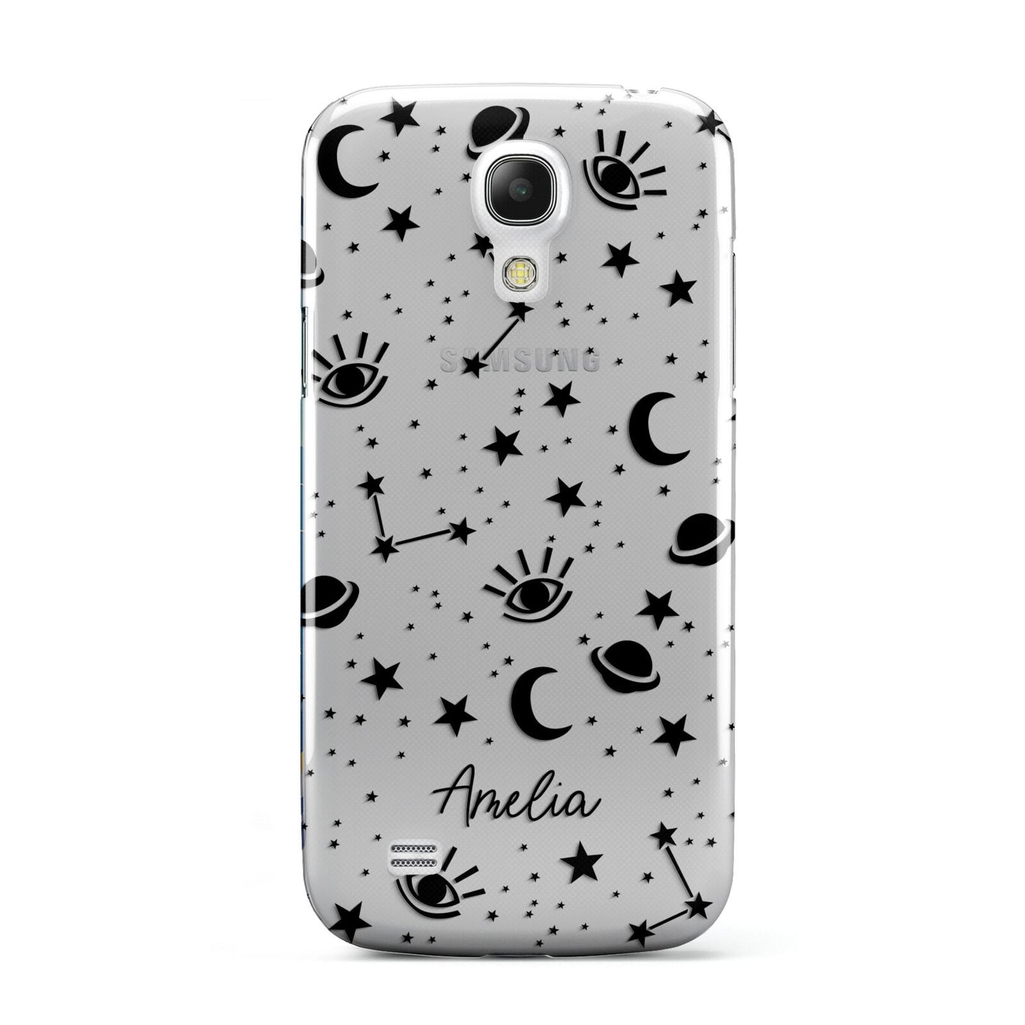 Monochrome Zodiac Constellations with Name Samsung Galaxy S4 Mini Case