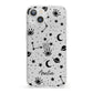 Monochrome Zodiac Constellations with Name iPhone 13 Clear Bumper Case