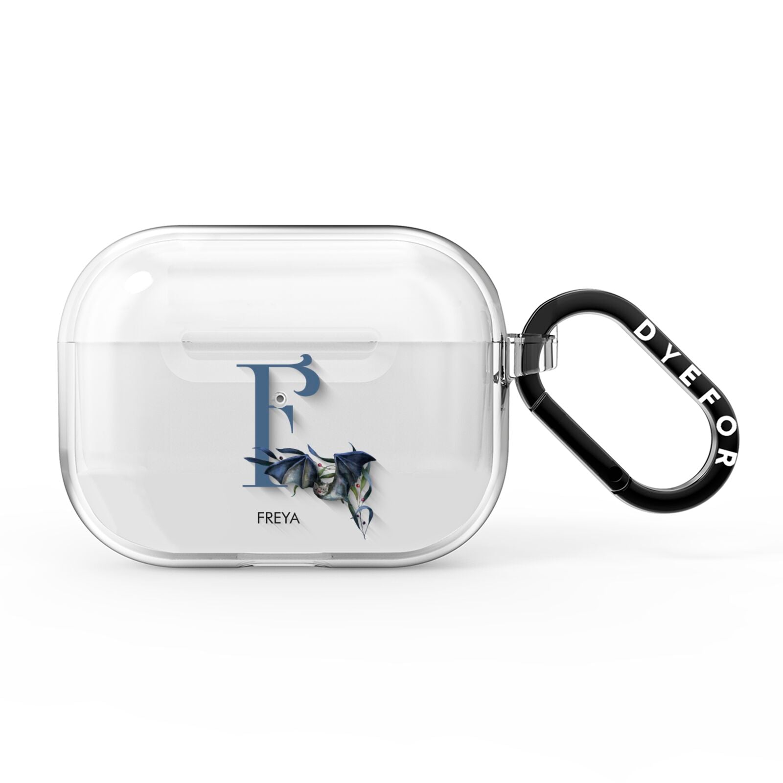 Monogram Bats AirPods Pro Clear Case