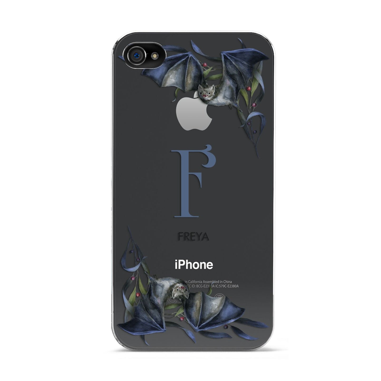 Monogram Bats Apple iPhone 4s Case