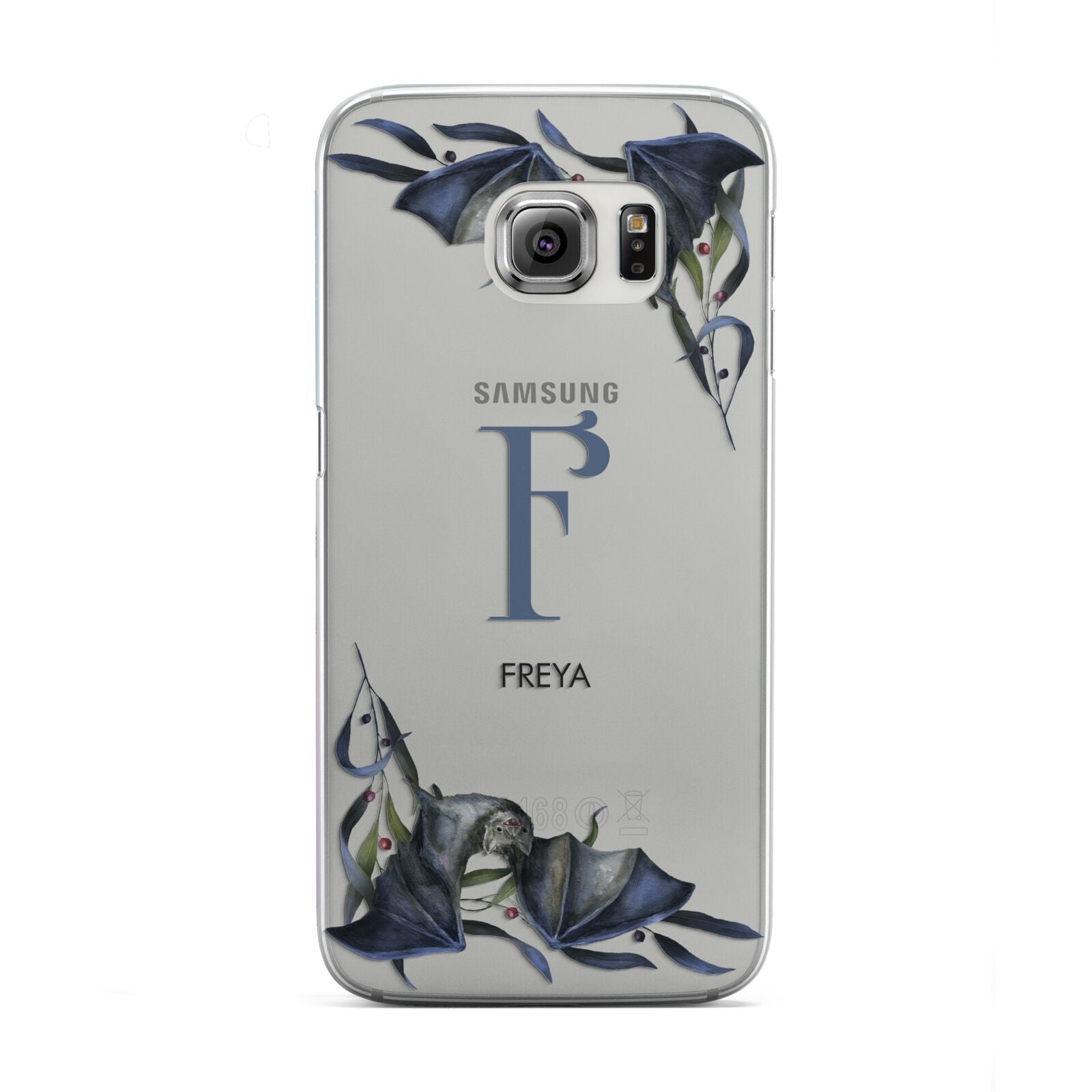 Monogram Bats Samsung Galaxy S6 Edge Case