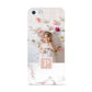 Monogram Marble Photo Upload Apple iPhone 5 Case