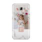 Monogram Marble Photo Upload Samsung Galaxy A8 2016 Case