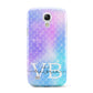 Monogram Mermaid Glitter with Name Samsung Galaxy S4 Mini Case