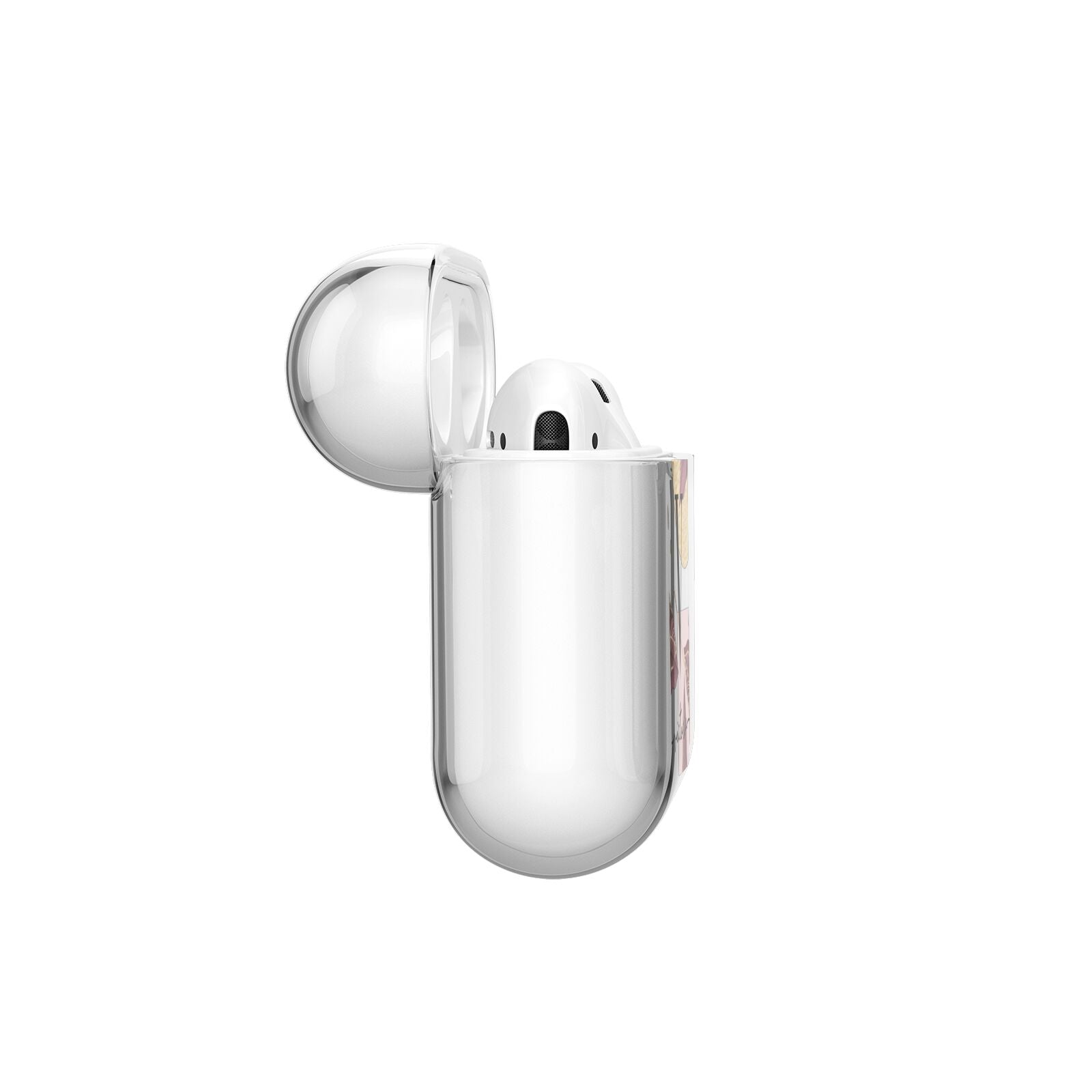 Monogram Tropical Leaves AirPods Case Side Angle
