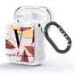 Monogram Tropical Leaves AirPods Glitter Case Side Image