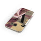 Monogram Tropical Leaves Samsung Galaxy Case Front Close Up