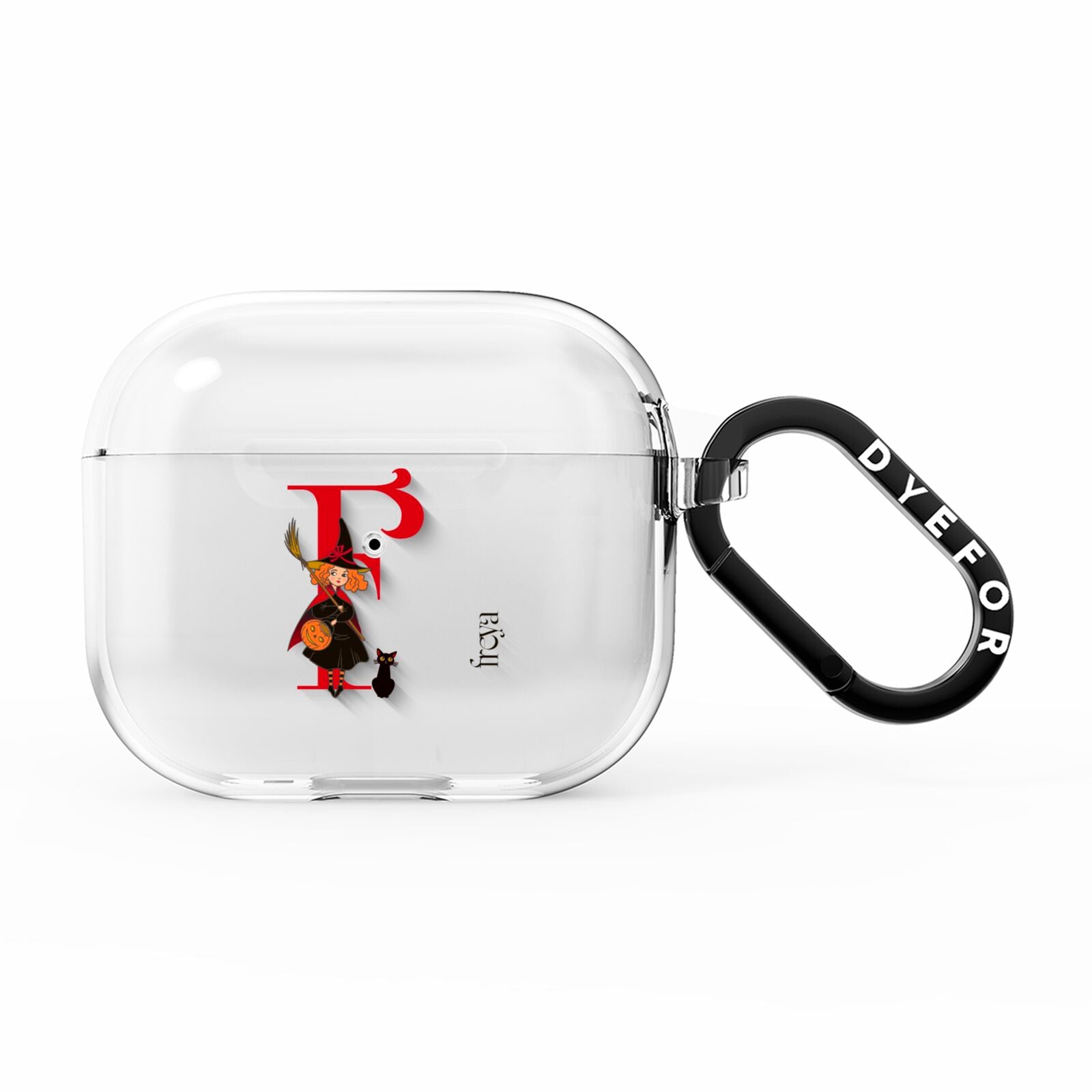 Monogram Witch AirPods Clear Case 3rd Gen