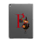Monogram Witch Apple iPad Grey Case