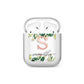 Monogrammed Floral Roses AirPods Case