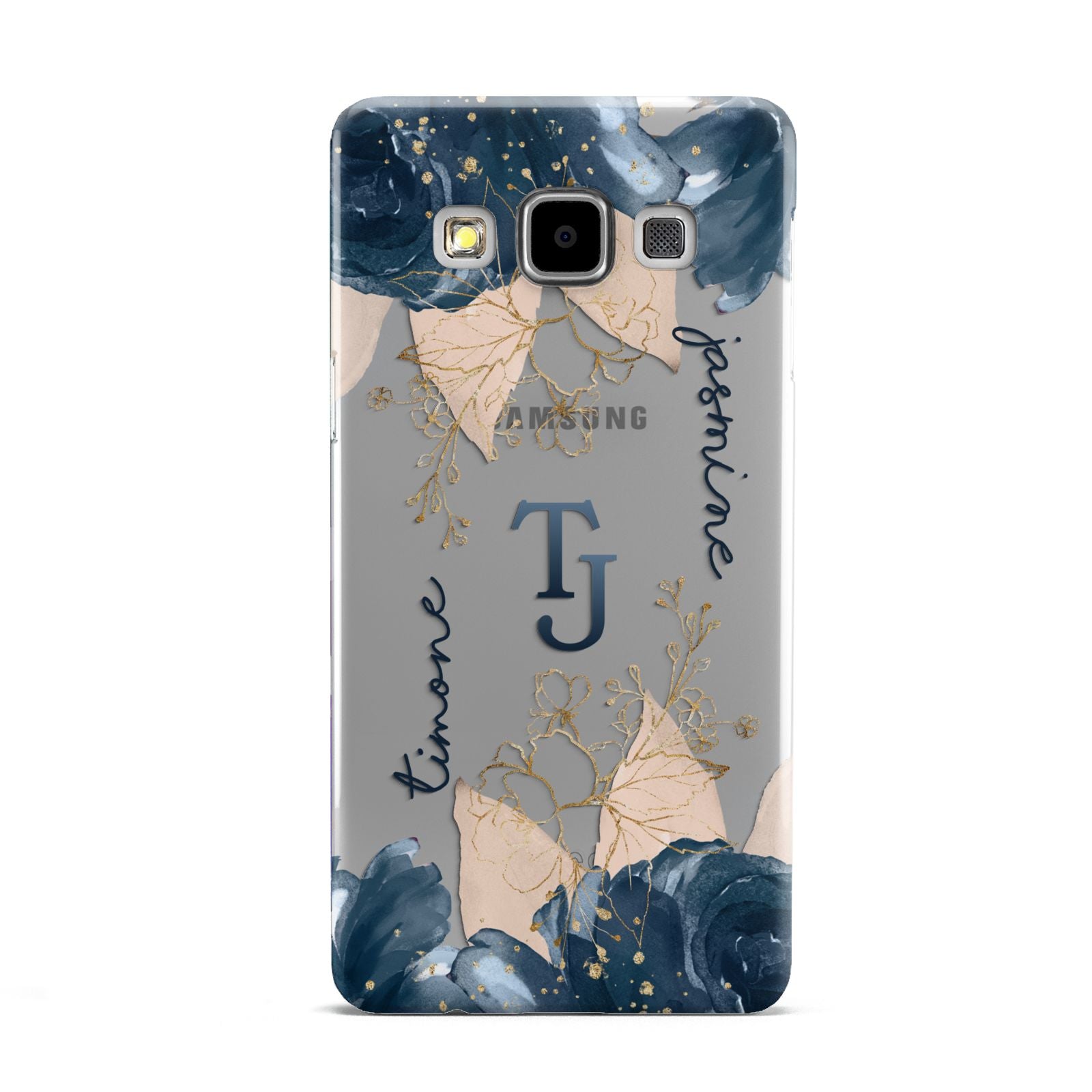 Monogrammed Florals Samsung Galaxy A5 Case